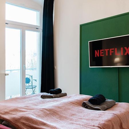 The Grande Kassberg Apartment - Balkon, Netflix, Nespresso, Zentral Chemnitz Eksteriør billede
