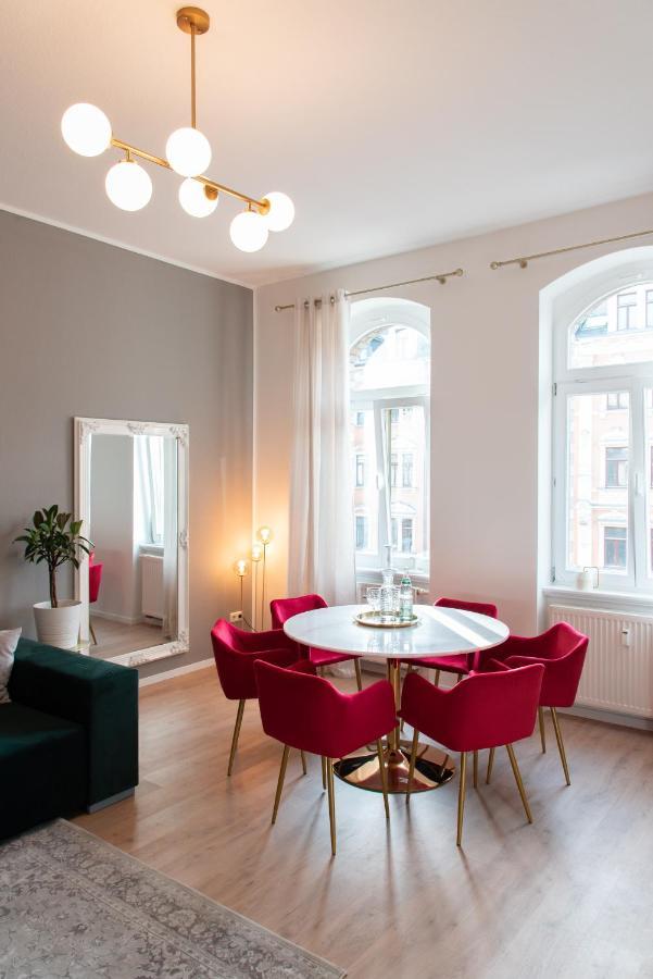 The Grande Kassberg Apartment - Balkon, Netflix, Nespresso, Zentral Chemnitz Eksteriør billede