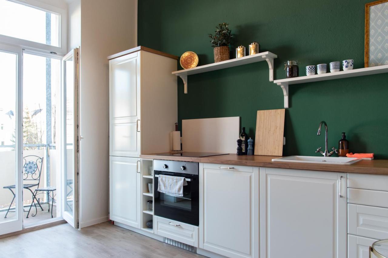 The Grande Kassberg Apartment - Balkon, Netflix, Nespresso, Zentral Chemnitz Eksteriør billede